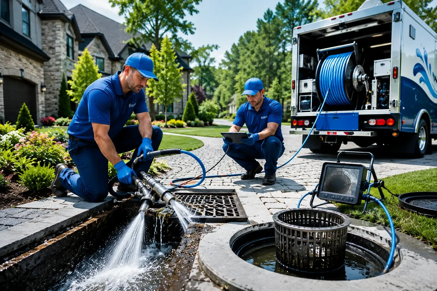 Local outdoor drain cleaning professionals in Maplewood, NJ